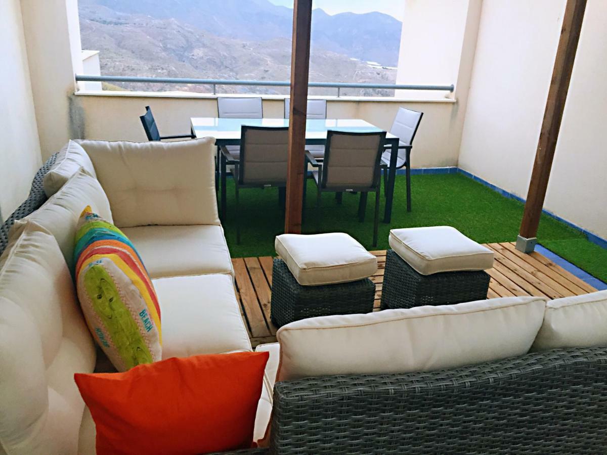 Apartamentos Deluxe Roquetas De Mar Con Golf Y Piscina Climatizada, Parking Privado Vícar Exterior foto